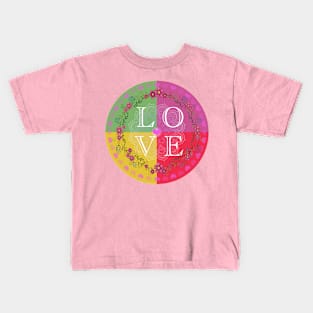 Love Is A Four Letter Word Kids T-Shirt